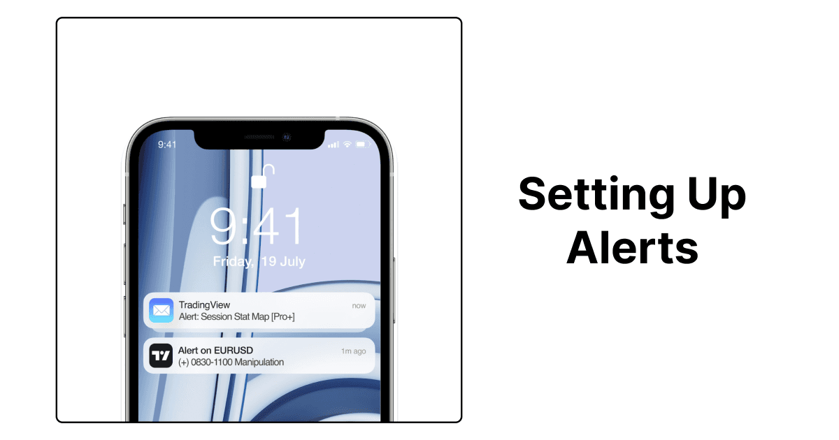 Configurer des alertes dans TradingView